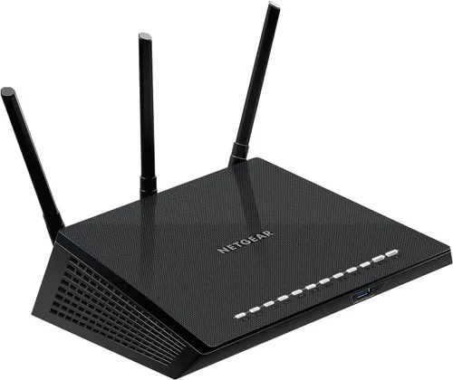 Vista 3 de Netgear R6400 AC1750 Router Wi-Fi inteligente (R6400-100NAS) Negro - Nuevo