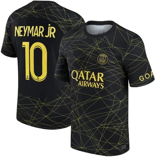 Vista 2 de Neymar Jr #10 Paris Saint-Germain Cuarto camiseta de fútbol 202223
