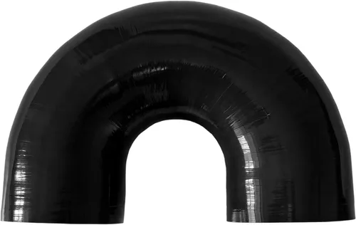 Vista 13 de Manguera de acoplamiento de silicona con forma de curva en U de 180 grados, 1" ID (25mm), tubo de codo de silicona universal reforzado de 4 capas