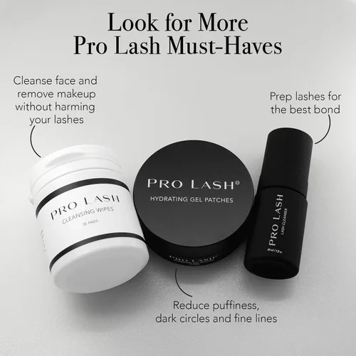 Vista 7 de Pro Lash Pro Lock Adhesive - Pegamento de pestañas de mayor duración, más fácil de aplicar - Pegamento de pestañas impermeable, resistente al sudor