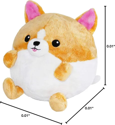 Vista 7 de Squishable - Undercover Corgi in Avocado - Colección Undercovers - 7 pulgadas - Peluche coleccionable de peluche
