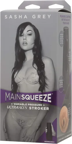 Vista 12 de Doc Johnson Main Squeeze - Sasha Grey - Placa de apriete para presión precisa - Tapa de extremo giratorio para controlar la succión - Discreto