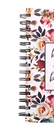 Vista 3 de Blessed is She Luke 145 cuaderno de diario de tapa dura, 8 pulgadas