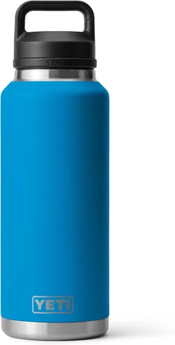 Vista 18 de YETI Rambler Botella de 46 oz, a prueba de fugas, aislada al vacío, de acero inoxidable con tapa Chug, Seafoam Verde mar