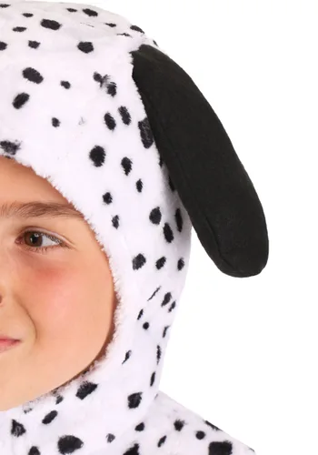 Vista 3 de Disfraz mono de dálmata para niños Multicolor