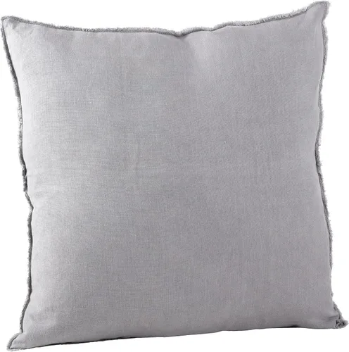 Vista 19 de SARO LIFESTYLE Almohada de diseño con flecos con relleno de plumón, negro, 20 pulgadas (13049.BK20S)