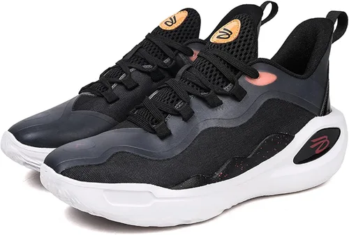 Vista 4 de Zapatos de baloncesto de entrenamiento para hombre, transpirables, prácticos, de baloncesto, profesionales