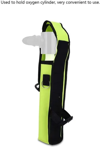 Vista 7 de Soporte de bolsa de cilindro de oxígeno Mini buceo para accesorios de equipo de buceo