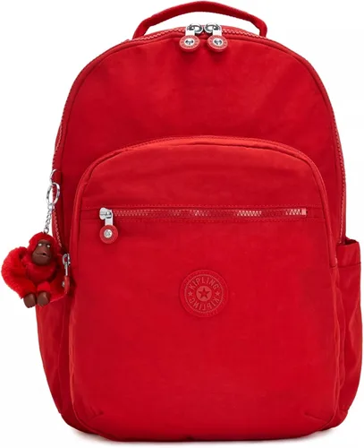 Vista 49 de Mochila Kipling Seoul extra grande para laptop de 17", Grande True Blue Tonal 2