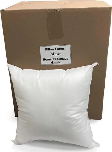 Vista 15 de Hometex Inserto de Almohada Decorativa 10" x 10" Relleno de Poliéster Funda Estándar