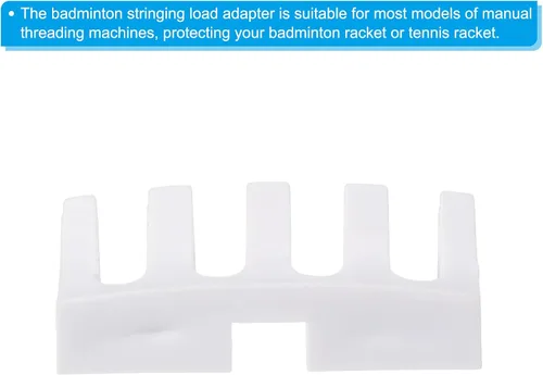Vista 4 de PATIKIL Bádminton Encordar Raqueta Esparcidor de Carga Embebido Raqueta Alta Libras Adaptador de Carga Protector Encordado Máquina Herramienta