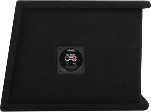 Vista 4 de Skar Audio Caja de subwoofer ventilada de la serie SDR con carga dual de 8 pulgadas y 1400 W SDR-2X8D4