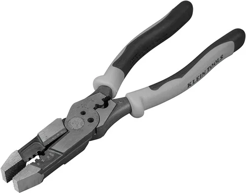 Vista 5 de Klein Tools Paquete de alicates de punta de aguja J207-8CR y alicates multiherramienta J215-8CR