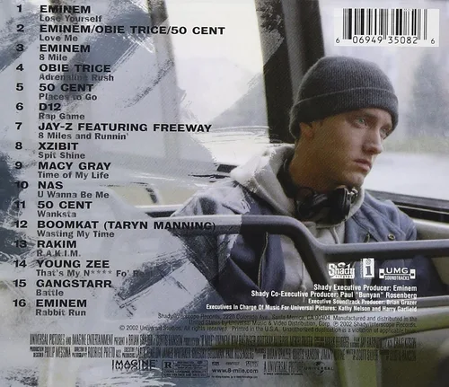 Vista 2 de 8 Mile Music from and Inspired by the Motion Picture