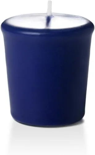 Vista 12 de Yummi - Velas votivas sin aroma, 15 horas de combustión, color blanco. 9 por paquete