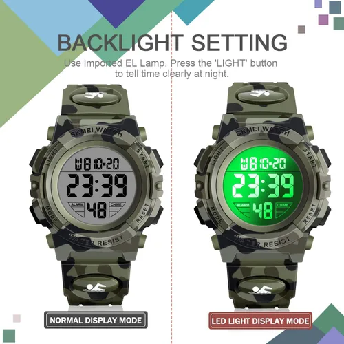 Vista 3 de ATIMO Reloj deportivo digital para niños - Regalos para niños
