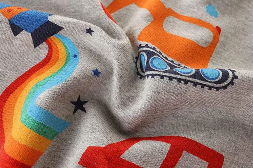 Vista 7 de Sudaderas para niños pequeños, cuello redondo, sin botones, de algodón, manga larga, para otoño, niños de 1 a 7 años