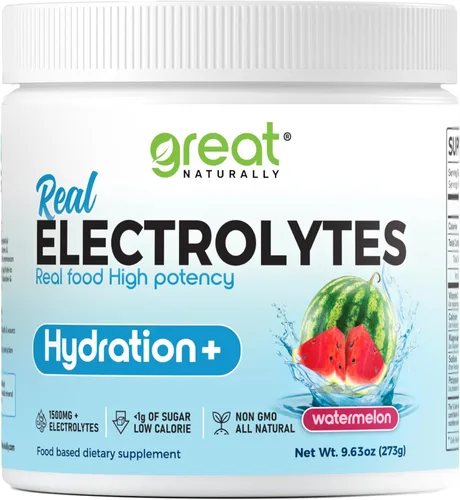 Vista 9 de Hidratación en polvo de electrolitos Alimentos reales de alta potencia Limón lima 30 porciones Polvo de electrolitos de alta potencia Mezcla