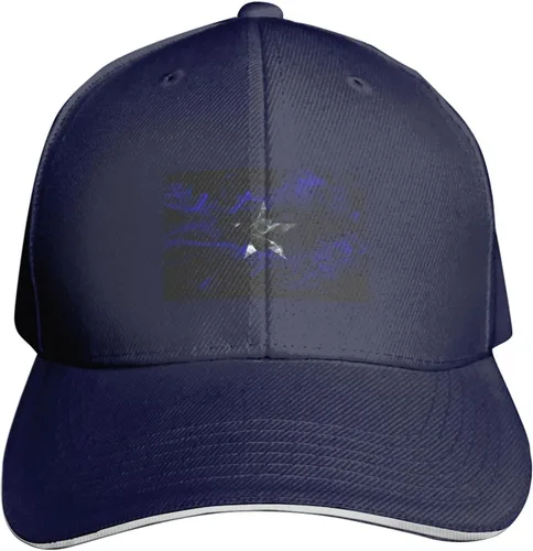 Vista 9 de Smoke Bonnie Blue Flag Baseball Cap for Men Women Outdoor Adjustable Dad Hat for All Seasons