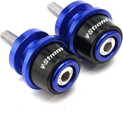 Vista 7 de Pernos de tornillo para motocicleta M8 basculante para Suzuki V-Strom DL650 DL1000 Anticaída Frame Sliders (Color : Negro)