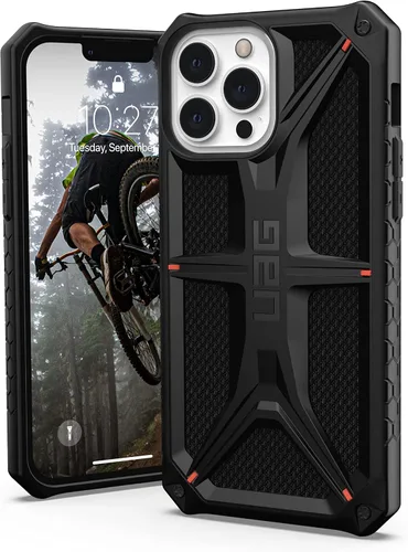 Vista 12 de URBAN ARMOR GEAR UAG-IPH20L-P-BK - Funda a prueba de golpes para iPhone 12 Pro Max (6.7) 2020, color negro