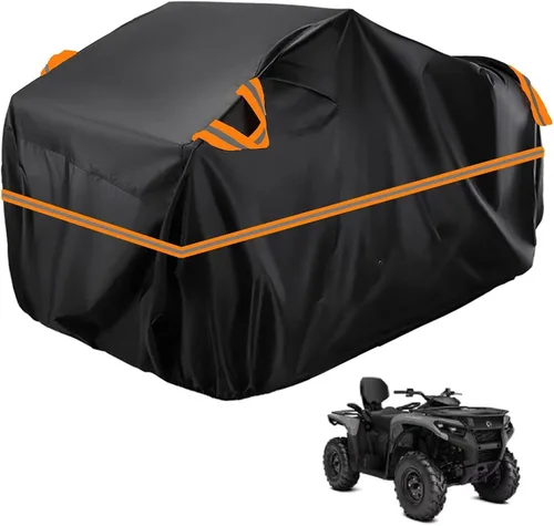 Vista 74 de Cubierta para ATV impermeable compatible con Arctic Cat H1 EFI TRV Cruiser 4x4 2011, cubierta de 210D para vehículos de 4 ruedas, cubierta para quad