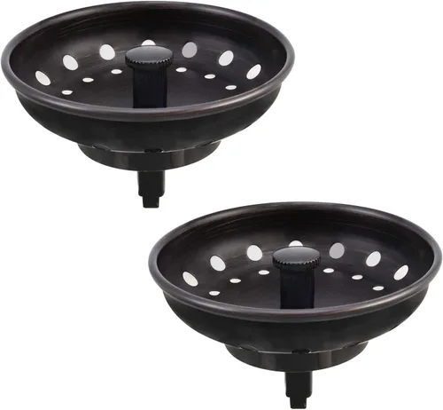 Vista 11 de KONE Colador de Drenaje para Fregadero Dorado Tapón y Colador para Fregadero de Acero Inoxidable Cesta Coladora para Fregadero de Cocina de Repuesto