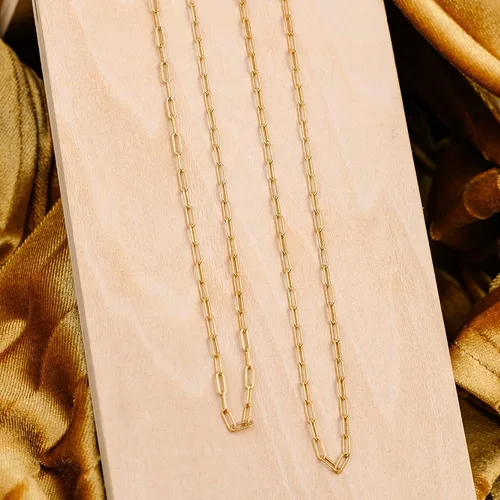 Vista 6 de CHESKY - Gargantilla de oro para mujer, chapado en plataoro de 14 quilates, gargantilla de cuentas satélite, delgada, de moda, collares de clip
