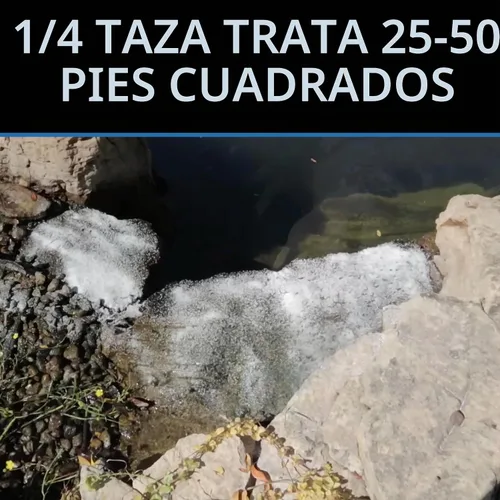 Vista 4 de CrystalClear AlgaeOff - Asesino de algas para estanque y jardín acuático, 2.5 libras