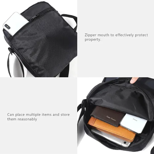 Vista 6 de Conjunto de mochila de moda de 3 piezas para niños y niñas con correa de hombro ajustable con bolsa de hombro y estuche para lápices Multicolor-2