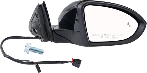 Vista 115 de Garage-Pro Espejo lateral del conductor para Volkswagen Beetle 1968-1977 Chrome Sedan