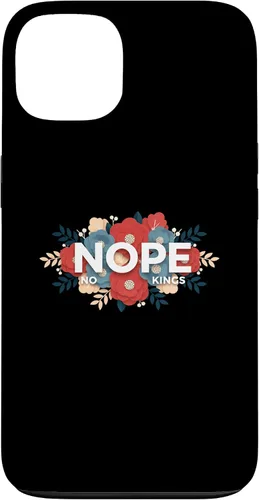 Vista 7 de Nope, No Kings Floral Statement Art Print for Makers Case for iPhone 11 Pro Max