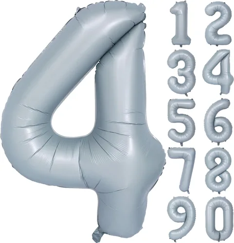 Vista 71 de Globos de 40 pulgadas con números de caramelo, papel de aluminio de helio, globos de látex de Mylar para fiesta de cumpleaños, decoración digital 0