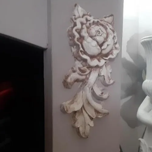 Vista 6 de 4PCS madera tallada Onlay Appliques DIY decoración de muebles, 05