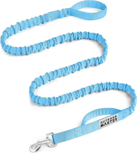 Vista 12 de Correa de cuerda elástica para perros Outdoormaster; para mayor seguridad y comodidad de su perro., M