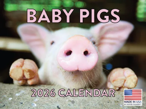 Vista 53 de Calendario mensual de pared de alpaca 2025 Fabricado en Estados Unidos