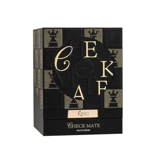 Vista 2 de Armaf Checkmate King - Eau de Parfum en espray para hombre, 3.4 onzas