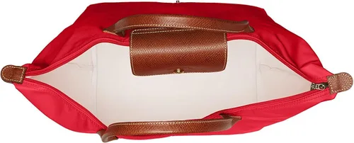 Vista 3 de Longchamp Le Pliage - Bolso mediano para mujer, color rojo