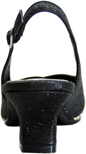 Vista 4 de Floral Shelby - Zapatos de tacón ancho con punta cuadrada para mujer