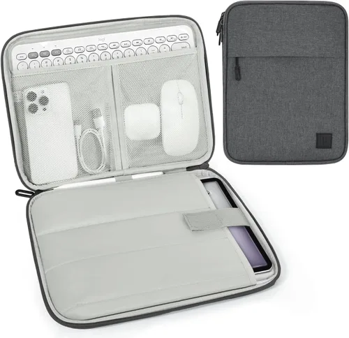 Vista 14 de Dadanism Funda acolchada para tablet de 8-9 pulgadas para iPad mini 7ª/6ª 8.3 pulgadas 2024/2021, iPad mini 5/4/3/2/1 7.9 pulgadas, Galaxy Tab A9