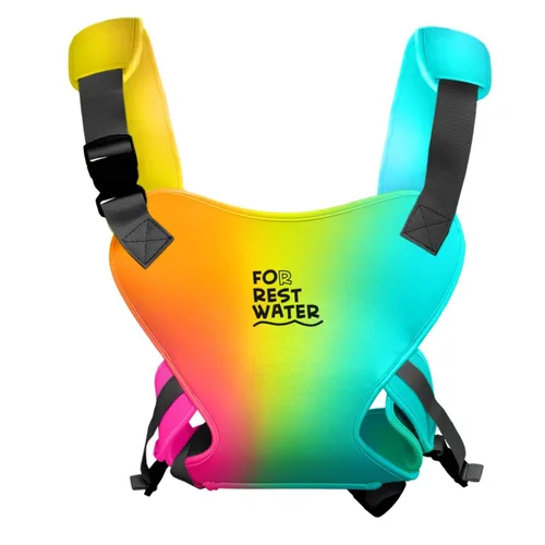 Vista 11 de Portabebés ergonómico de neopreno prémium para agua cálida y segura y diversión en la tierra (4-24 meses) - Arnés ajustable para bebés y niños