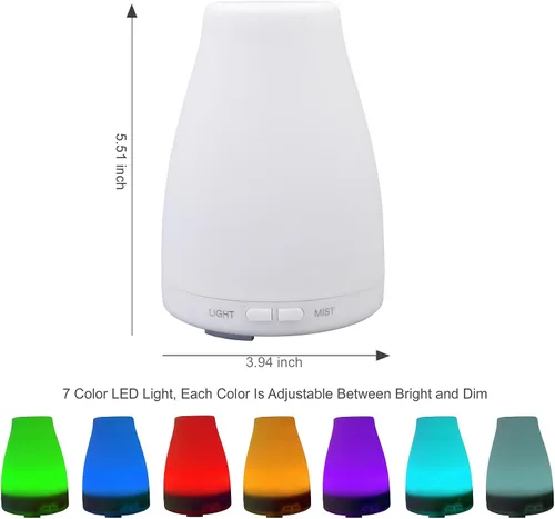 Vista 4 de Difusor de aceites esenciales para aromaterapia EcoGecko