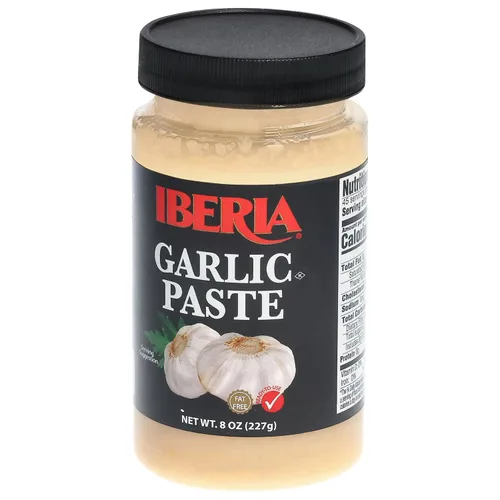 Vista 4 de Iberia Pasta de ajo, 8 onzas