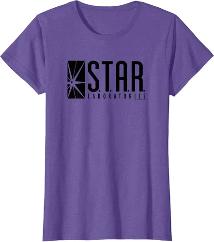 Vista 24 de The Flash Camiseta con logotipo de la serie TV S.T.A.R. Labs, Blanco, S