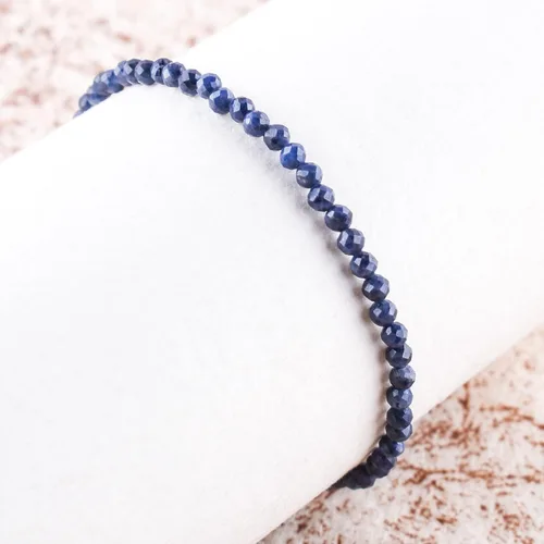Vista 4 de OdrillionGems Pulsera bolo de cuentas de piedras preciosas naturales