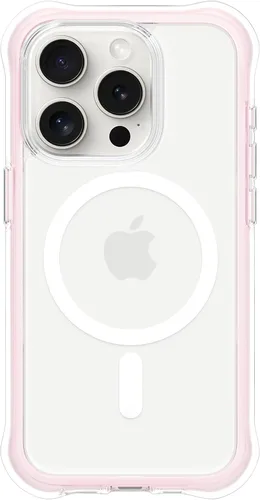Vista 41 de ORNARTO Air Case para iPhone 16 Pro Max Transparente, Compatible con MagSafe, Funda de Protección contra Caídas de Grado Militar con Air-Pink Rosa