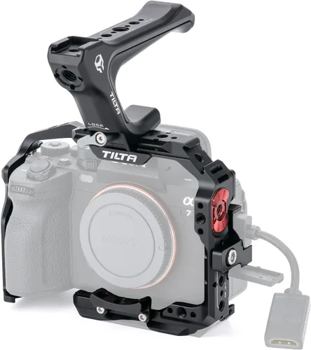 Vista 7 de Tilta Jaula completa para cámara compatible con Sony A7 IV, a1, S3, R4, 73, R3, A9 Negro