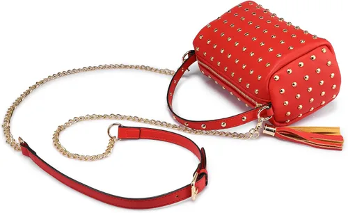 Vista 2 de LOVEVOOK Shoulder Bag Small Side Purse Mini Clutch with Bling Rivets