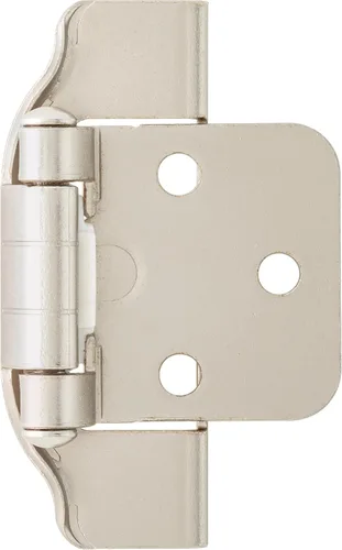 Vista 11 de Franklin Brass (Paquete de 10) Bisagras de Gabinete de Cierre Automático 1/2" Superposición Semi-Envolvente para Puertas de Gabinete