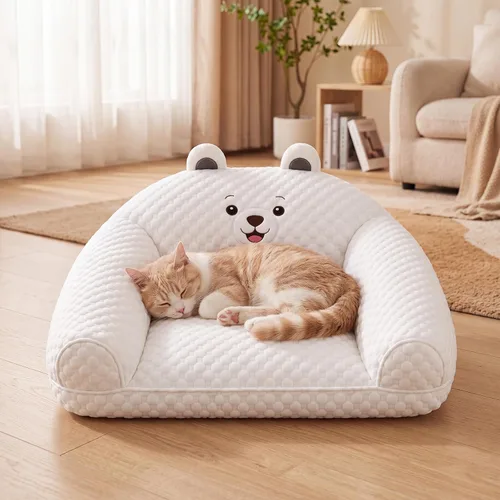 Vista 6 de Cama para perros para interiores, sofá de 24 pulgadas para perros pequeños